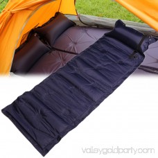 !!!Clearance!!! Outdoor Polyester Camping Self-Inflating Air Mat Mattress Pad Pillow Waterproof Hiking Sleeping Bed 4 Colors